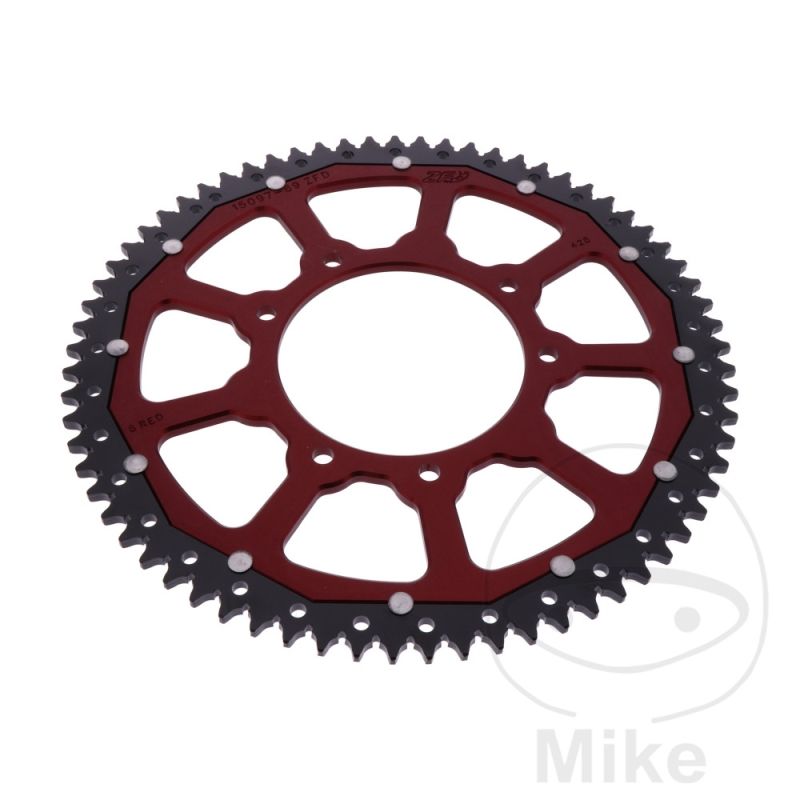 Corona Dual ZF 69 TEIL 428 Roja | Motos Camaral