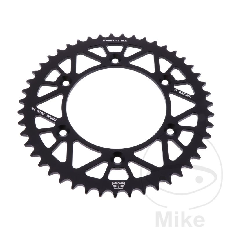Corona Aluminio JT 47 Dientes Paso 520 | Motos Camaral