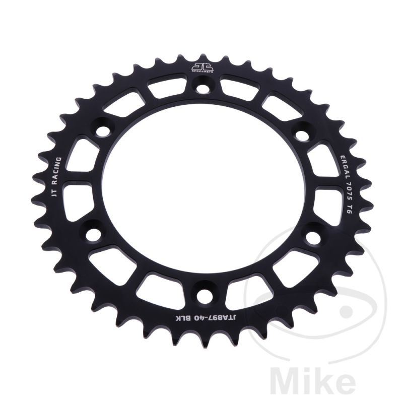 Corona JT Aluminio 40 Dientes Paso 520 | Motos Camaral