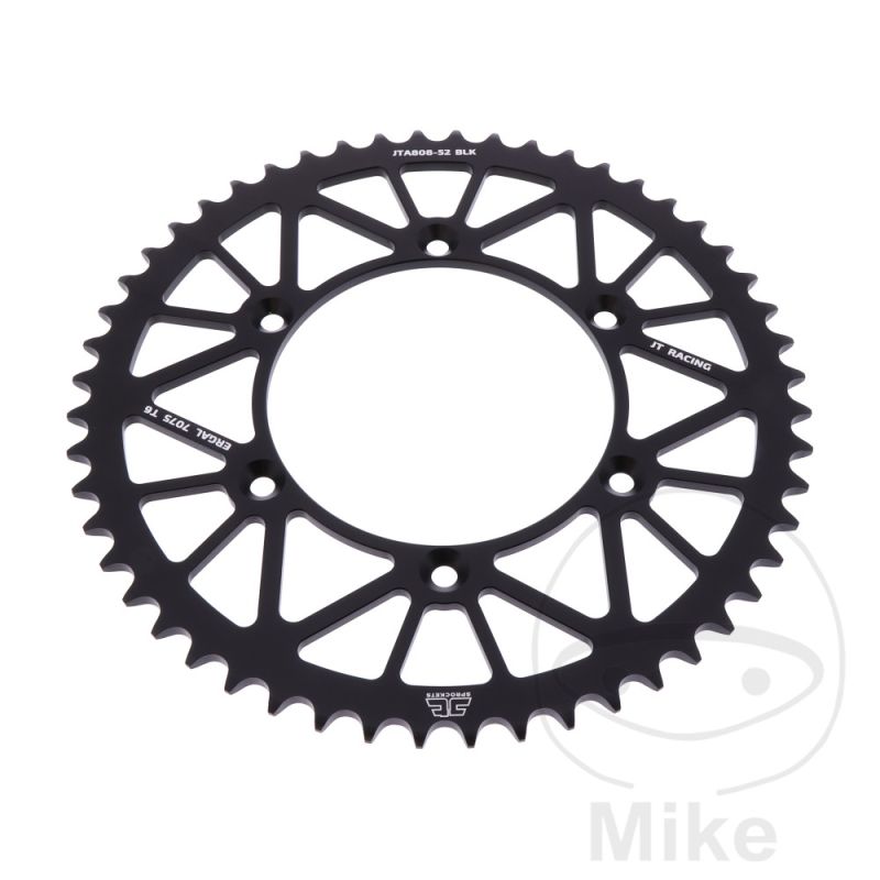 Corona Aluminio JT 52 Dientes Paso 520 | Motos Camaral