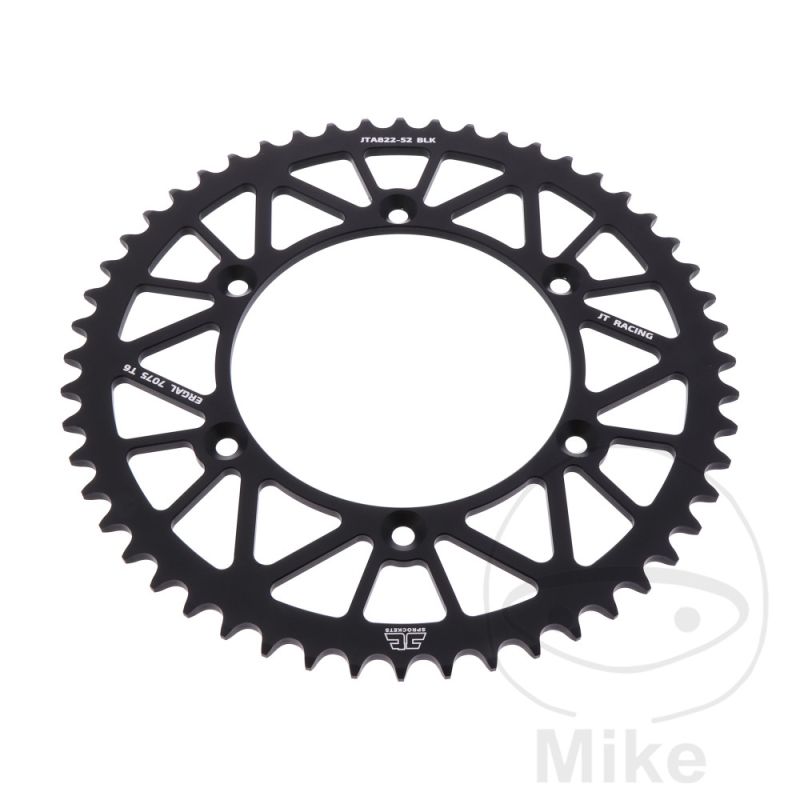 Corona Aluminio JT 52 Dientes Paso 520 | Motos Camaral