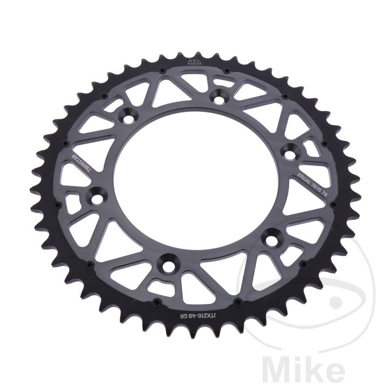 Corona JT Twinstar 48D Paso 520 Gris | Motos Camaral