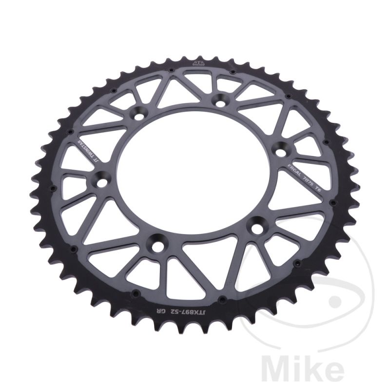 Corona JT Twinstar 52 Dientes Paso 520 | Motos Camaral