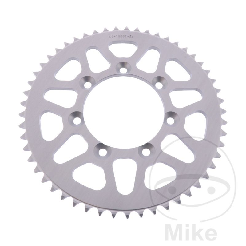 Corona Aluminio Esjot 53D Paso 428 | Motos Camaral