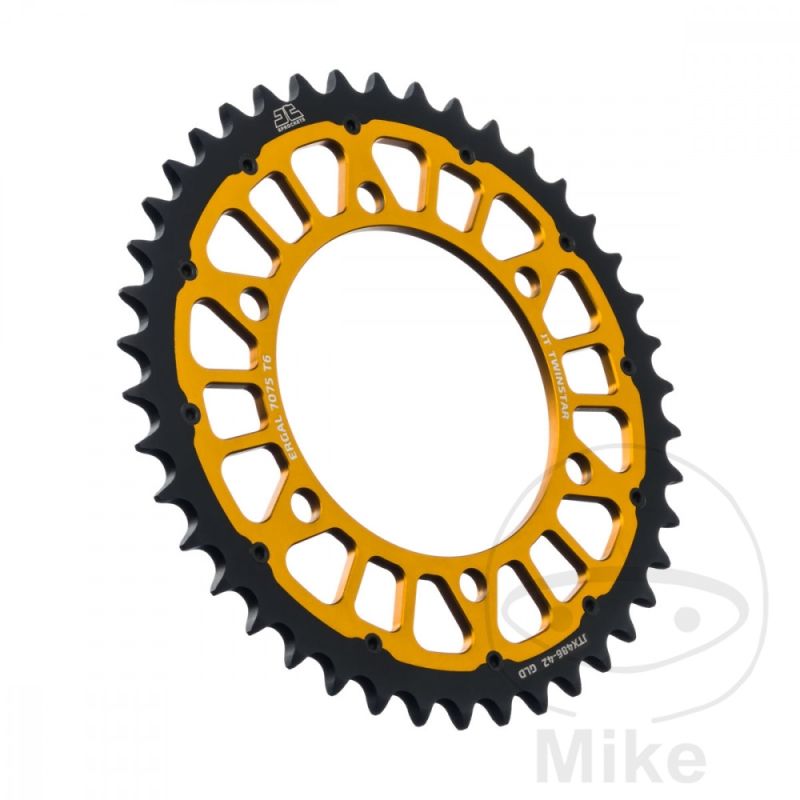 Corona Twinstar 42 Dientes Paso 520 | Motos Camaral
