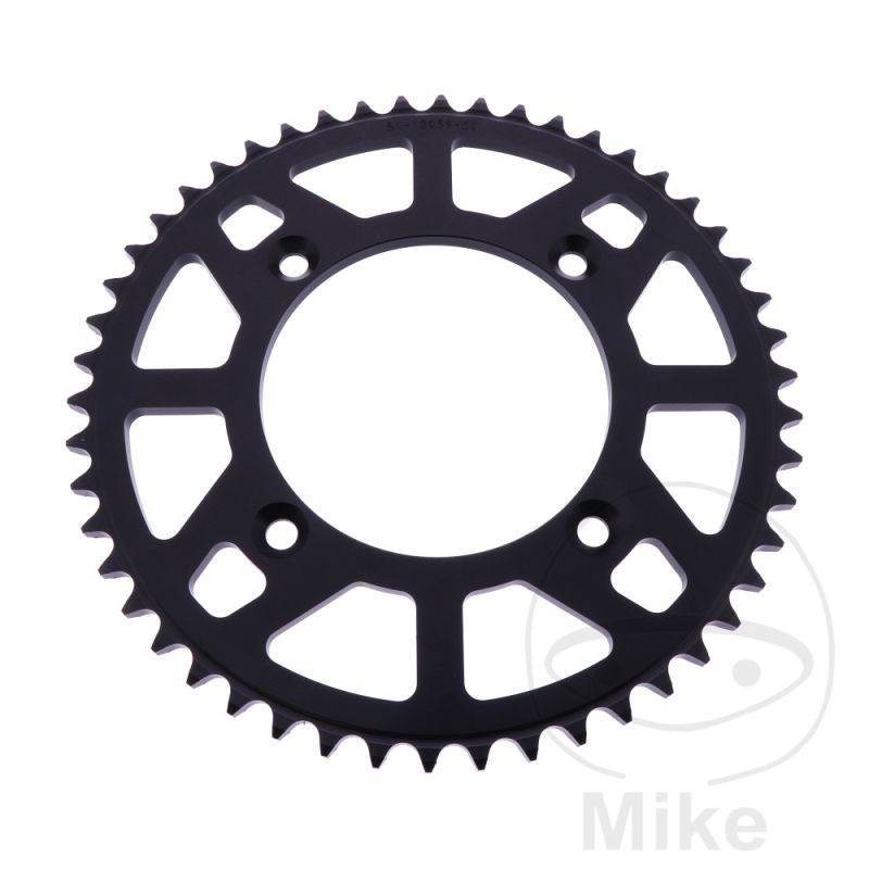 Corona Aluminio Esjot 50 Dientes Paso 420 Negra | Motos Camaral