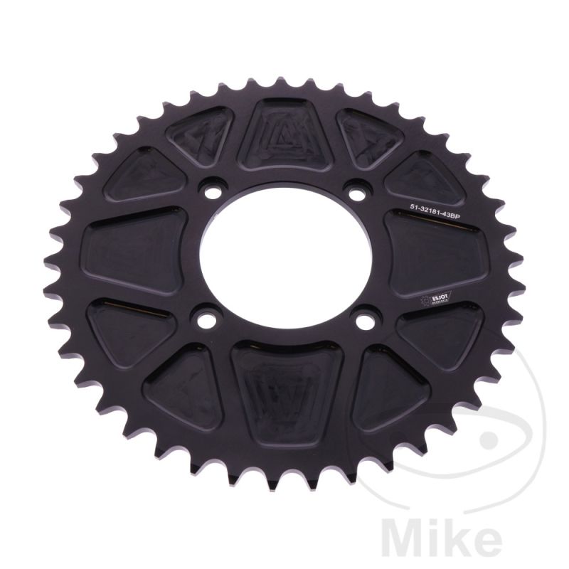 Corona Aluminio Esjot 43 Dientes Paso 520 | Motos Camaral