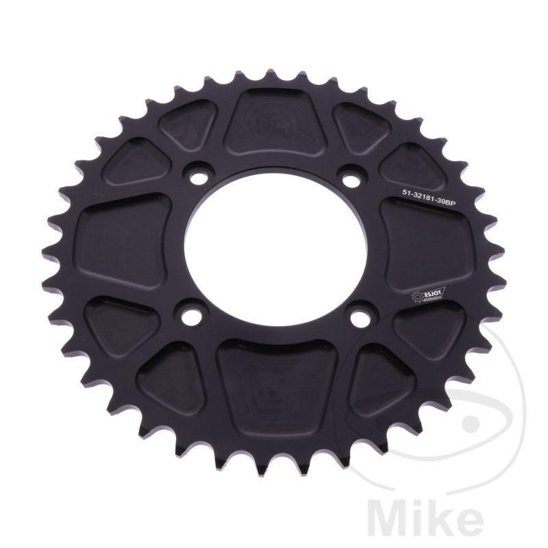 Corona Aluminio Esjot 39 Dientes Paso 520 | Motos Camaral