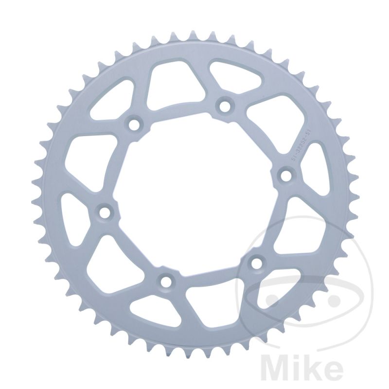 Corona Aluminio Esjot 51 Dientes Paso 520 | Motos Camaral