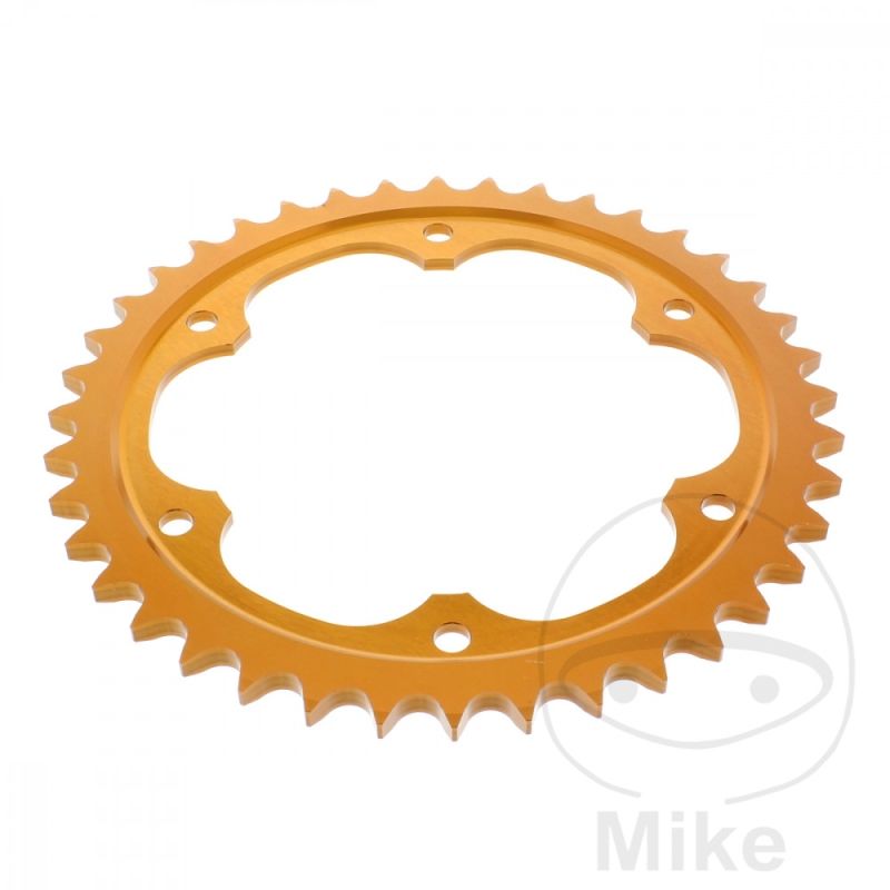 Corona Aluminio Esjot 40D Paso 525 Naranja | Motos Camaral