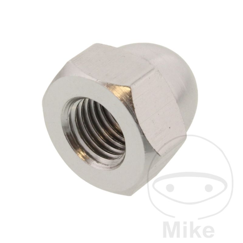 Tuerca Corona Sombrerete JMP M10x1.25 Plata | Motos Camaral