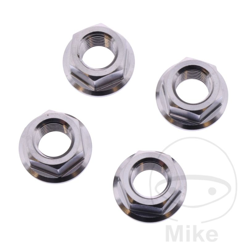 Juego Tuercas Corona JMP M10x1.25 Inox V4A | Motos Camaral