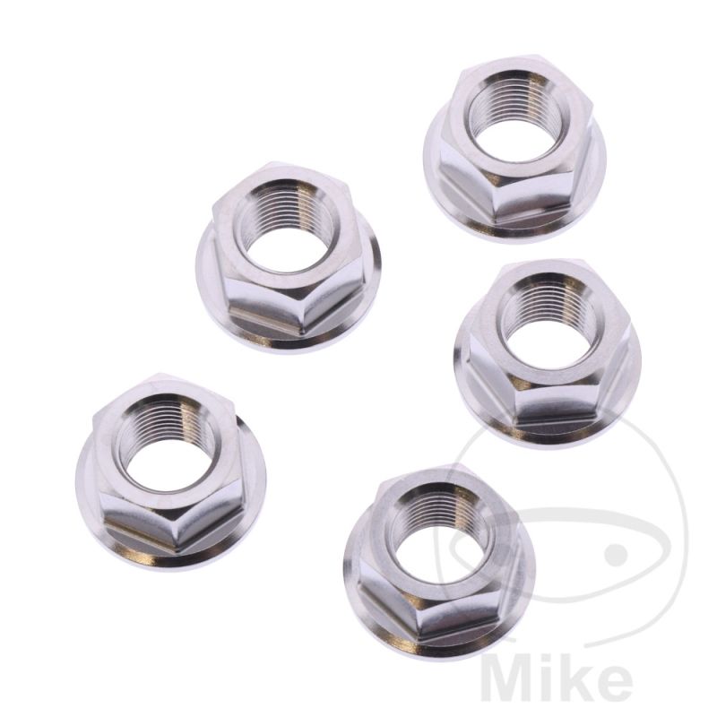 Tuerca Corona JMP Bolt M10x1.00 Inox | Motos Camaral