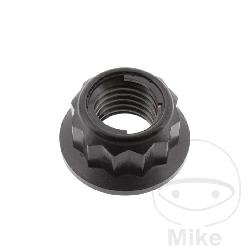 Tuerca Piñón Autoblocante JMP M10x1.25 Titanio | Motos Camaral