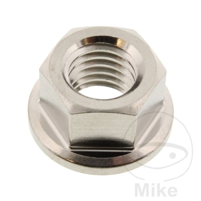 Tuerca corona JMP Bolt M10 x 1.5 mm inox V4A | Motos Camaral