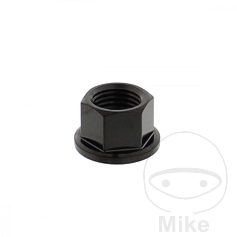 Tuerca Corona JMP Bolt M12x1.25mm Inox Negro | Motos Camaral