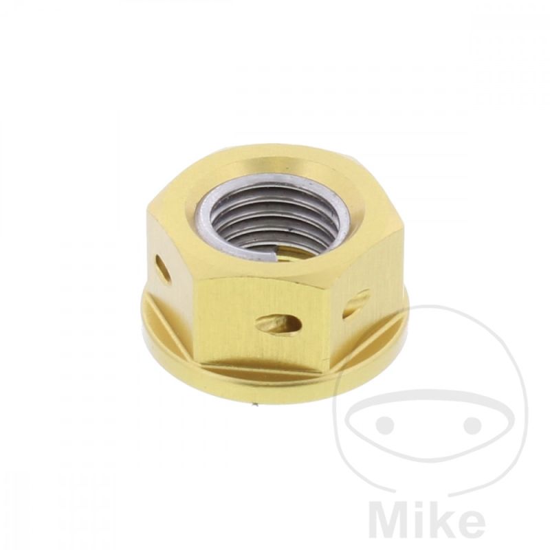 Tuerca para Corona JMP Bolt M10x1.25 Dorado | Motos Camaral