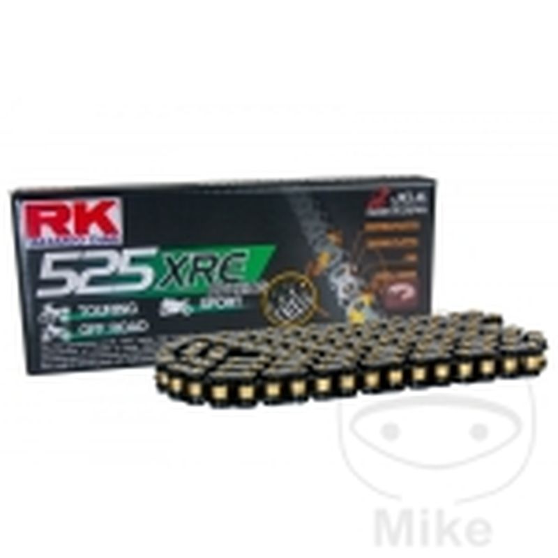 Cadena RK 520XRE 104 Pasos XW-Ring Negra | RK | Motos Camaral