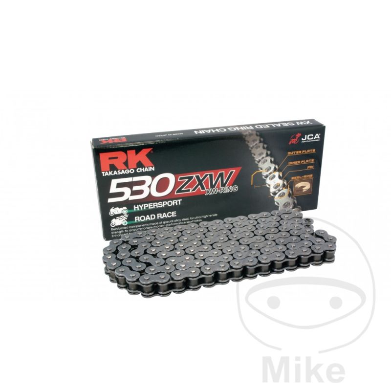 Cadena RK 530ZXW XW-Ring 108 Eslabones | RK | Motos Camaral