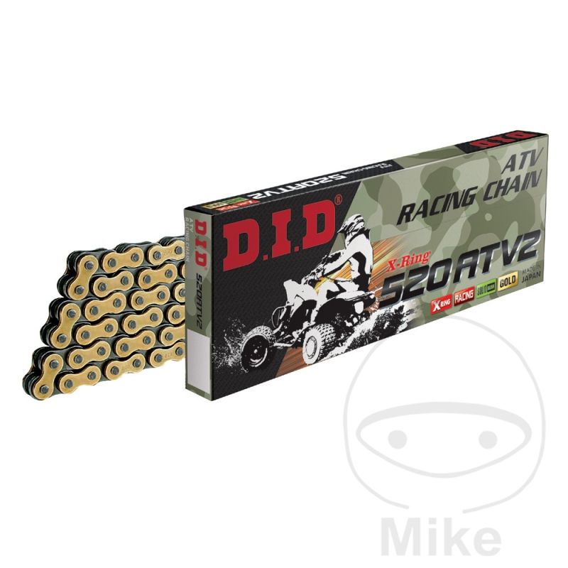 Cadena DID X-Ring GB520ATV2 82 Eslabones | DID | Motos Camaral
