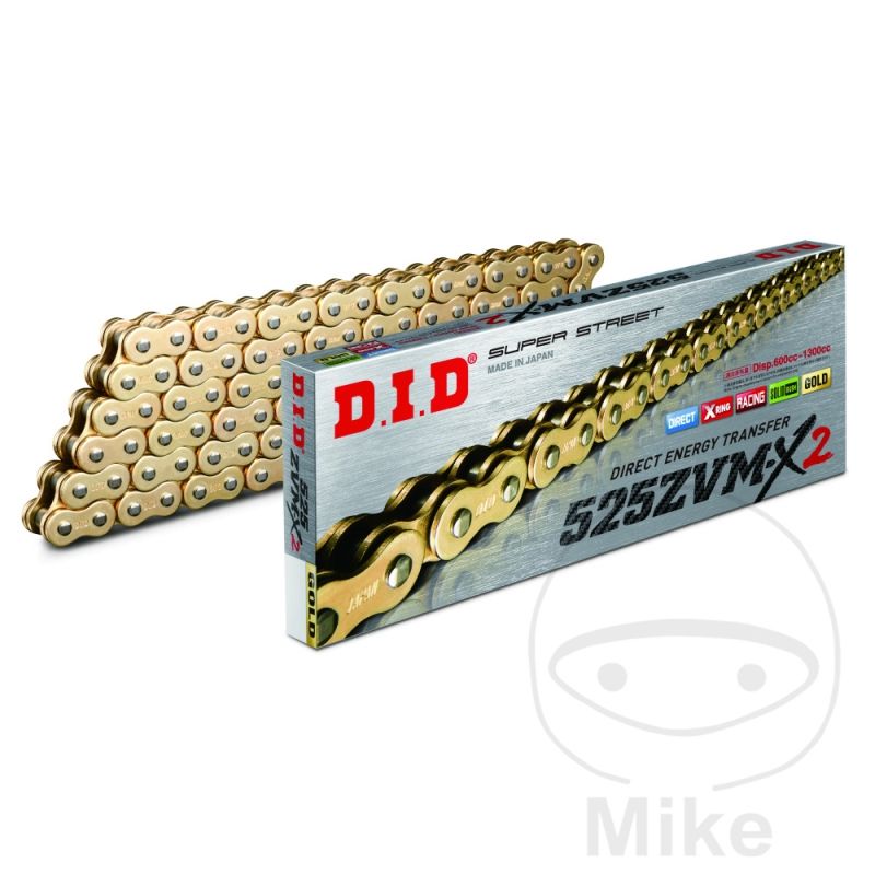 Cadena DID X-Ring G&amp;G 525ZVMX2/108 | DID | Motos Camaral