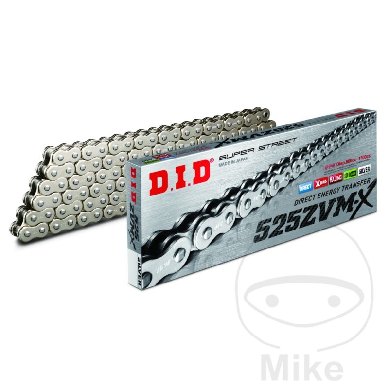 Cadena DID X-Ring 525ZVMX 106 Eslabones | DID | Motos Camaral