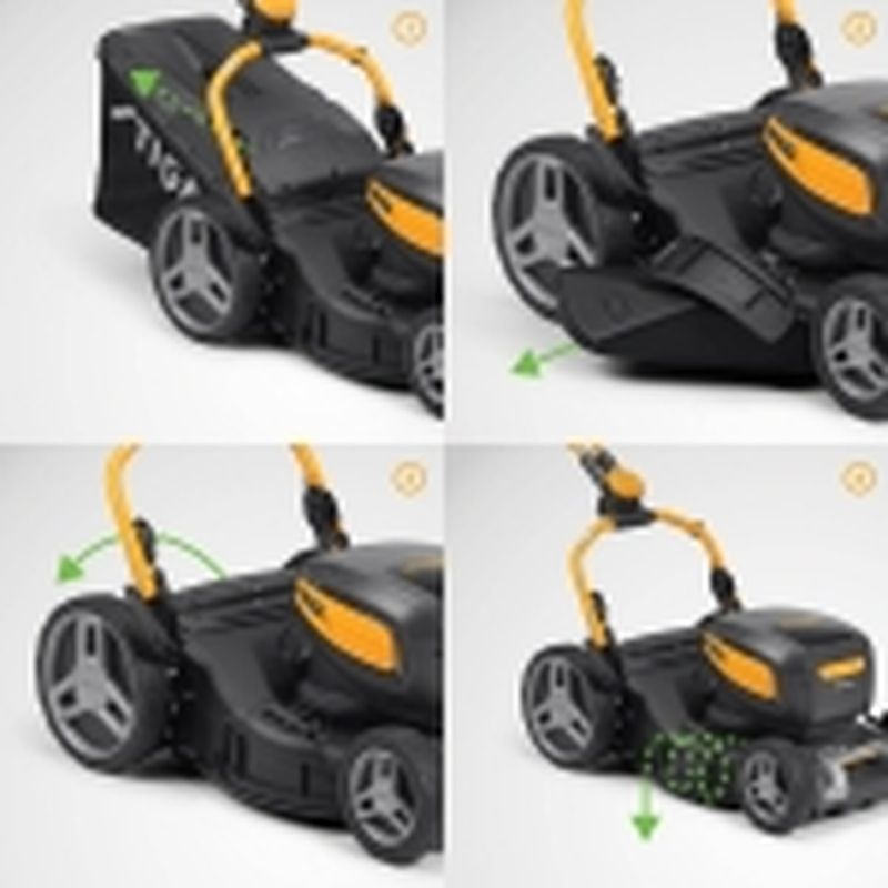 STIGA Cortacésped de batería Combi 748e V Kit - motoscamaralweb.com