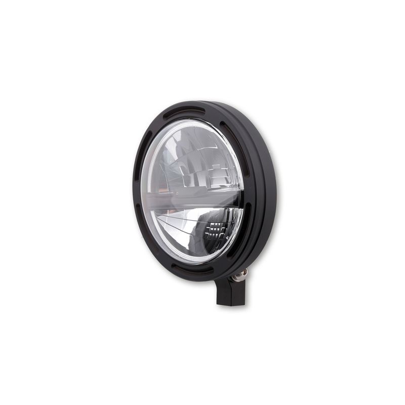 Faro delantero LED HIGHSIDER pro Frame-R2 Type 5 - 5 3/4 inch - negro - motoscamaralweb.com