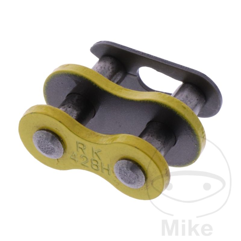 Enganche Clip RK 428HSB Amarilla | Recambio Cadena | Motos Camaral