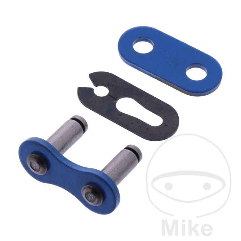 Enganche Clip RK 520MXZ5 Azul | Cadena Moto | Motos Camaral