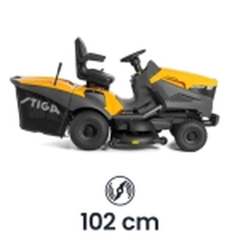 STIGA Tractor de gasolina Estate 9102 W - motoscamaralweb.com