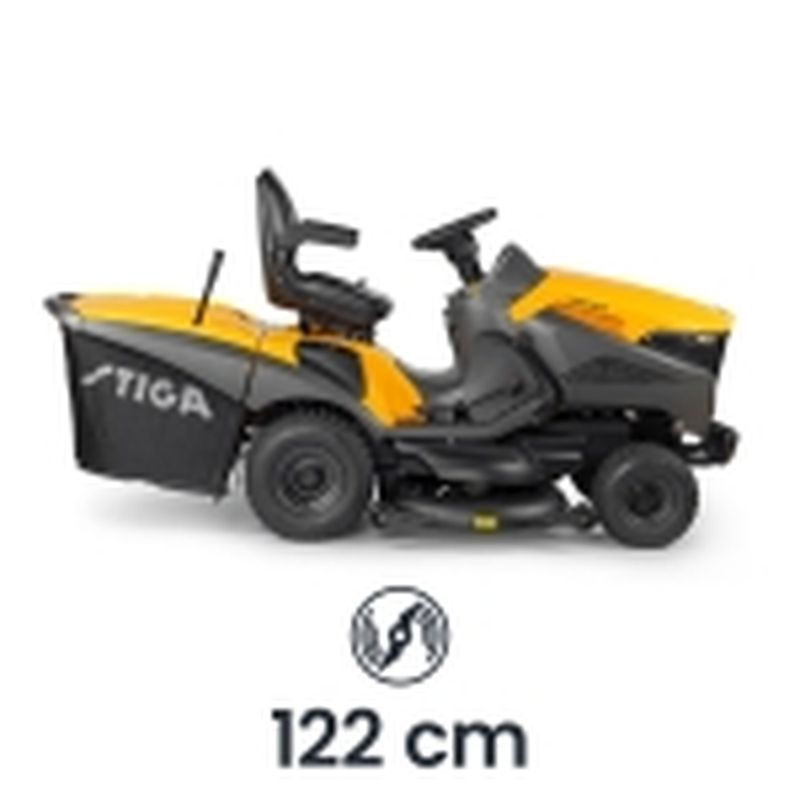 STIGA Tractor de gasolina Estate 9122 W - motoscamaralweb.com