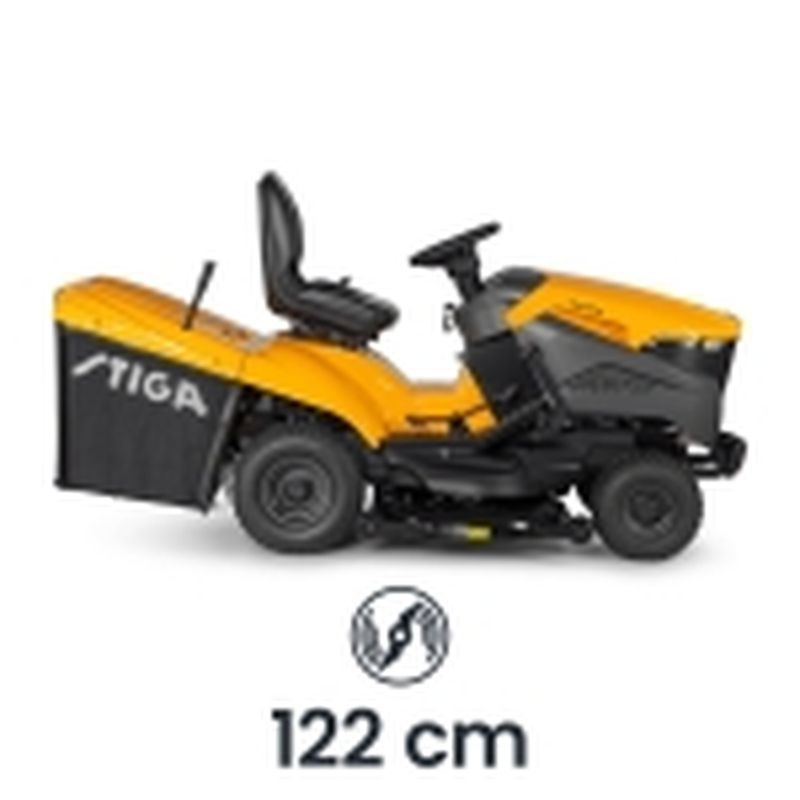 STIGA Tractor de gasolina Estate 7122 W - motoscamaralweb.com
