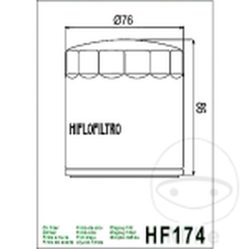 Filtro de Aceite Hiflo para Moto | Mantenimiento | Motos Camaral