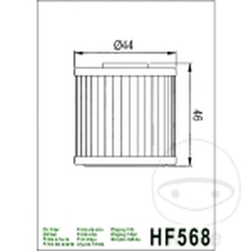 Filtro de Aceite Hiflo | Recambio Original | Motos Camaral