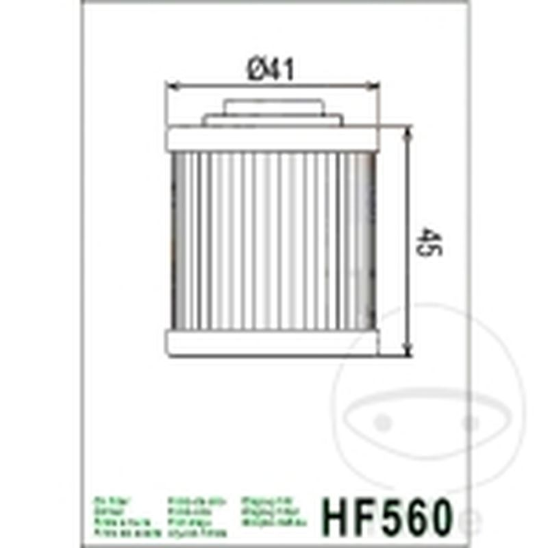 Filtro de Aceite Hiflo | Recambio Moto y Maquinaria | Motos Camaral