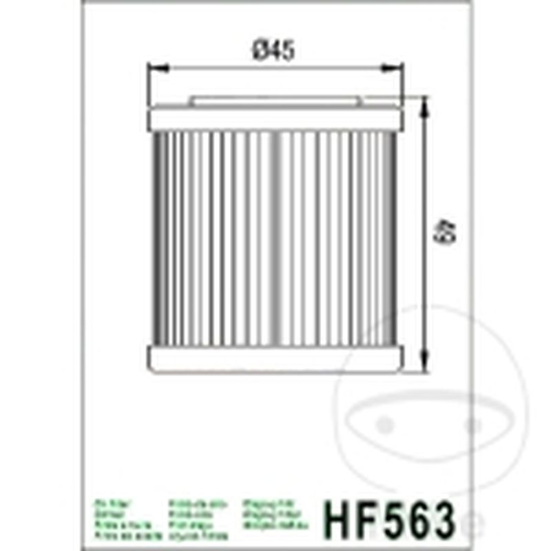 Filtro de Aceite Hiflofiltro | Recambio Moto | Motos Camaral