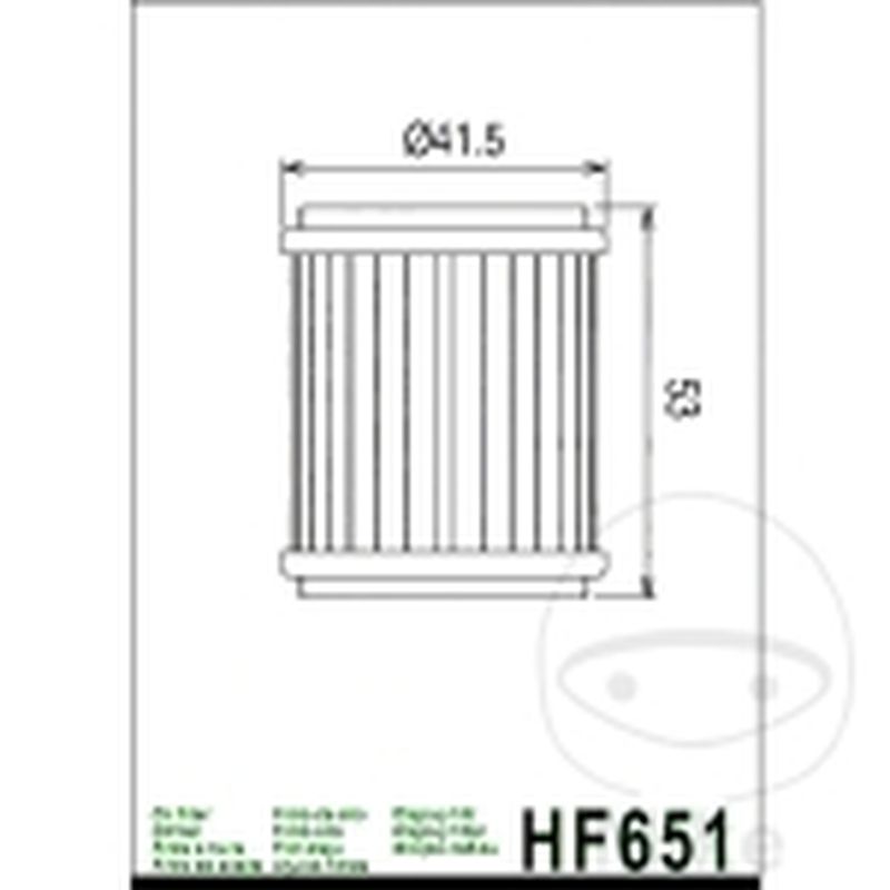 Filtro de Aceite Hiflo | Mantenimiento Moto | Motos Camaral