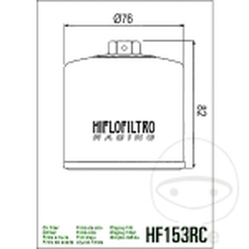 Filtro de Aceite Racing Hiflo | Rendimiento Óptimo | Motos Camaral