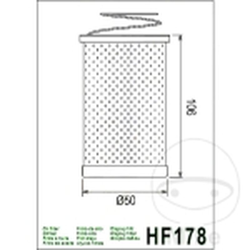 Filtro de Aceite Hiflo | Protección Motor | Motos Camaral