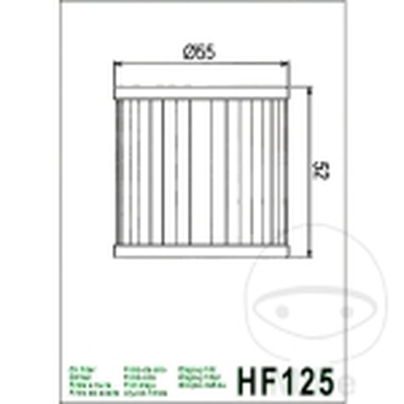 Filtro de aceite Hiflo | Motos Camaral