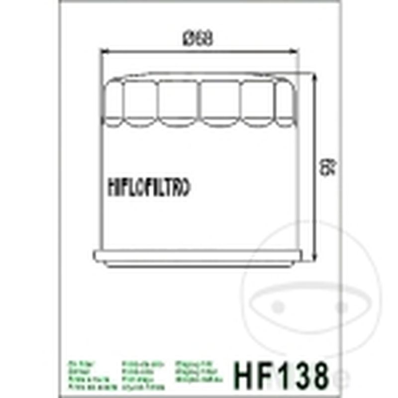 Filtro de Aceite Cromado Hiflo | Mantenimiento Moto | Motos Camaral