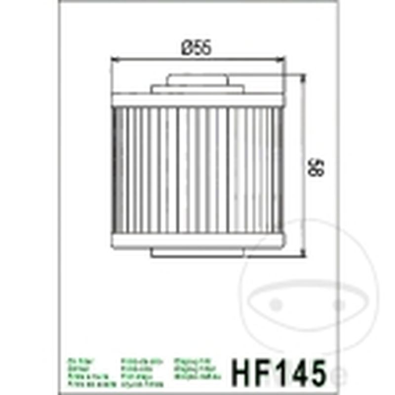 Filtro de Aceite Hiflo | Recambio Original | Motos Camaral