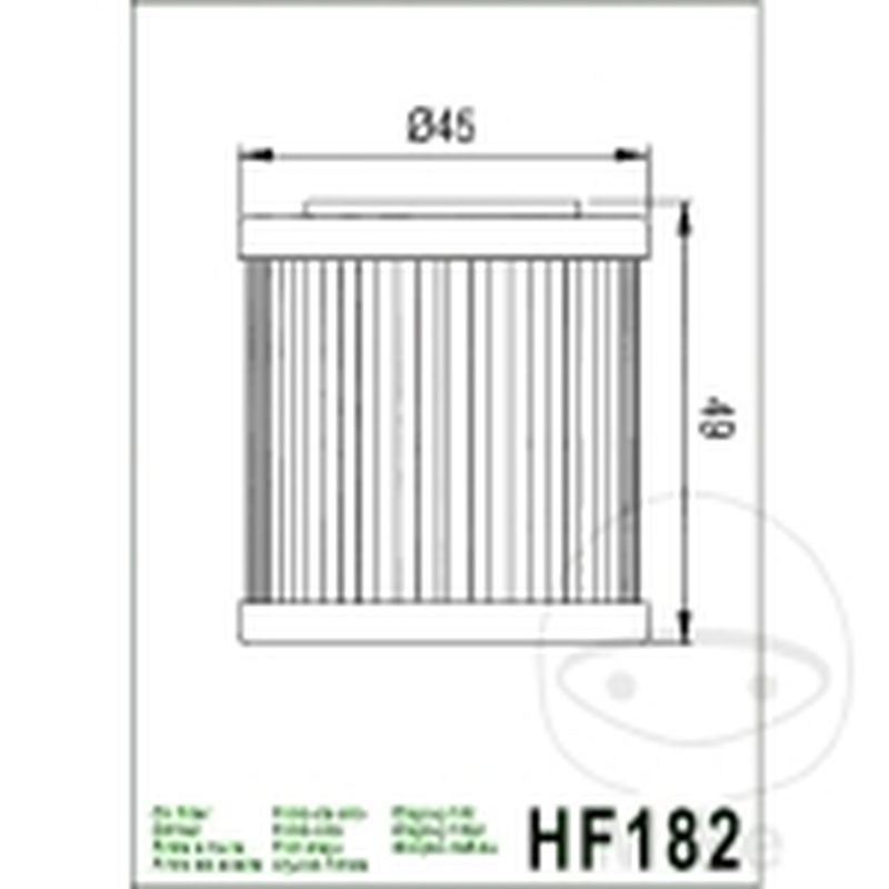 Filtro de Aceite Hiflo | Recambios Moto | Motos Camaral