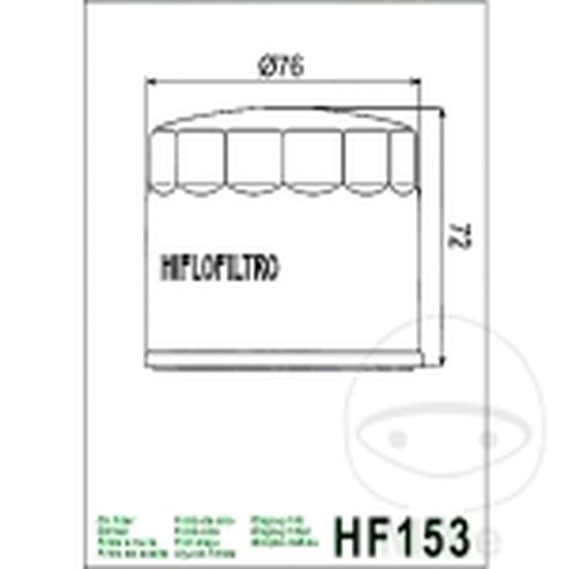 Filtro de Aceite Hiflo para Moto y Maquinaria | Motos Camaral