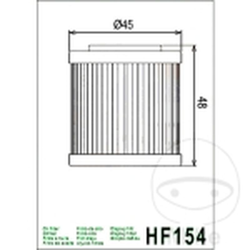 Filtro de Aceite Hiflo | Calidad Superior | Motos Camaral