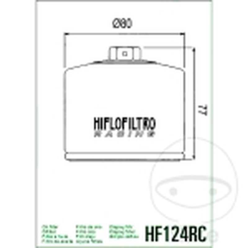 Filtro de Aceite Racing Hiflo | Hiflo | Motos Camaral