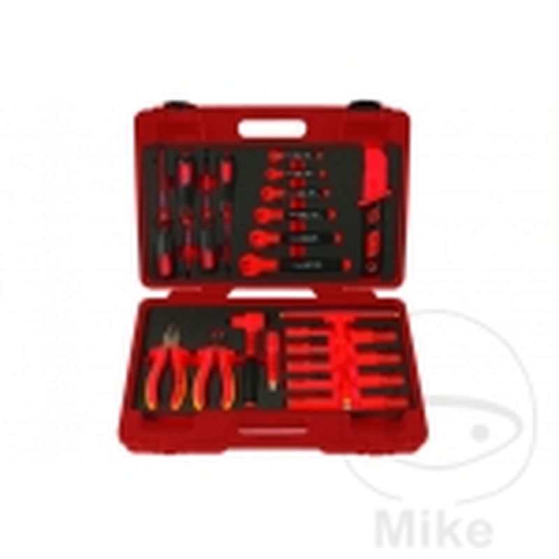Kit Herramientas Aisladas 3/8 25 Piezas | Alto Voltaje | Motos Camaral