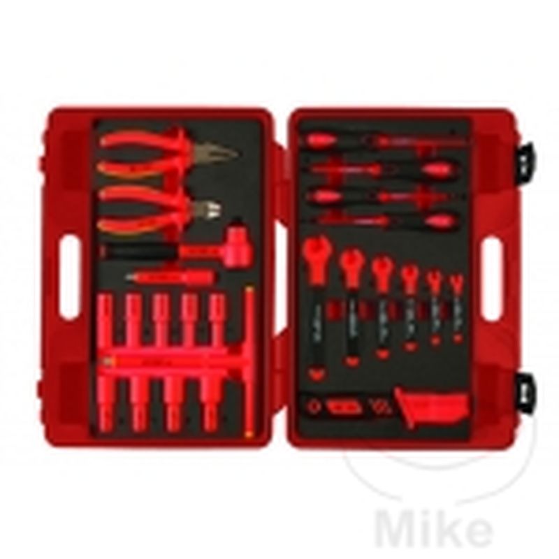 Kit Herramientas Aisladas 3/8 25 Piezas | Alto Voltaje | Motos Camaral