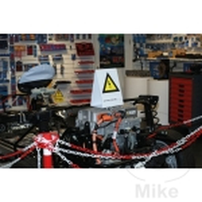 Señal Advertencia EV/Híbrido Plegable Doble Cara | Motos Camaral